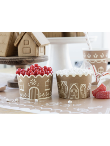 My Mind's Eye Gingerbread Jumbo Food Cups