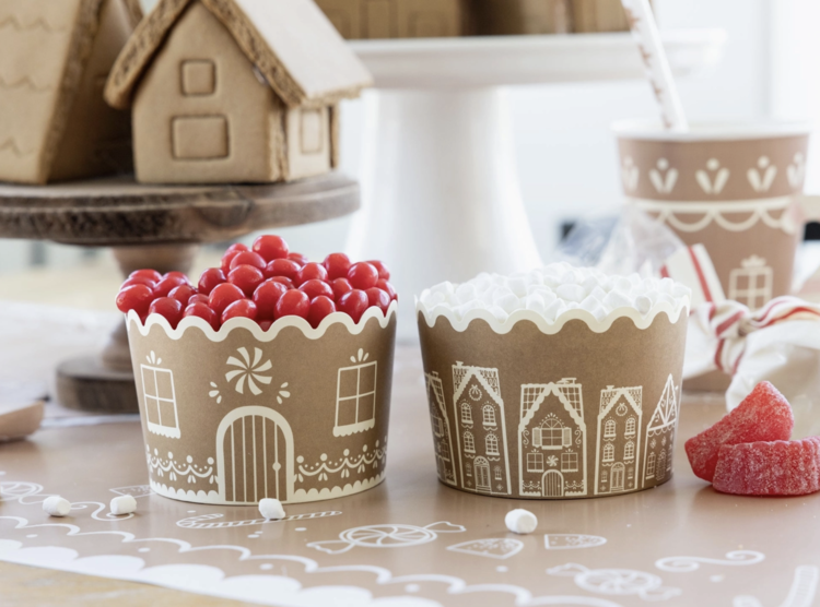 My Mind's Eye Gingerbread Jumbo Food Cups