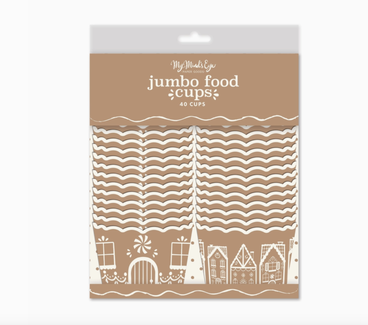 My Mind's Eye Gingerbread Jumbo Food Cups