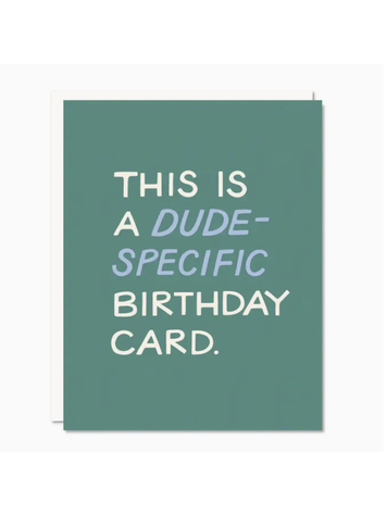Odd Daughter Paper Co. Dude Specific