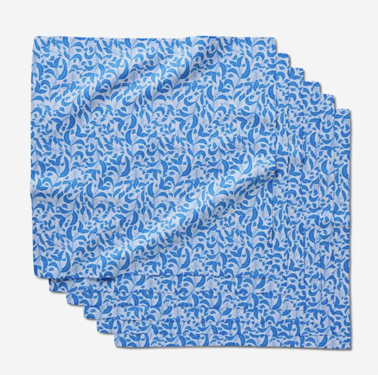 Geometry Snowberry Dinner Napkin Set