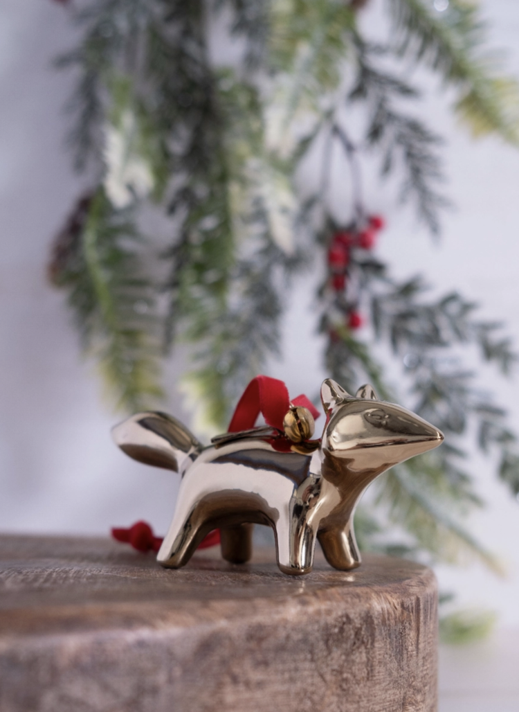 Made Market Co. Woodland Ornament Set Gold