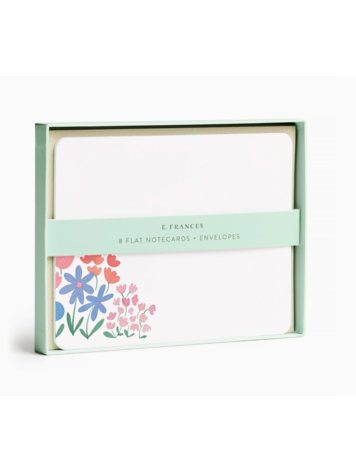 E. Frances Paper Studio Flower Patch Flat Notes