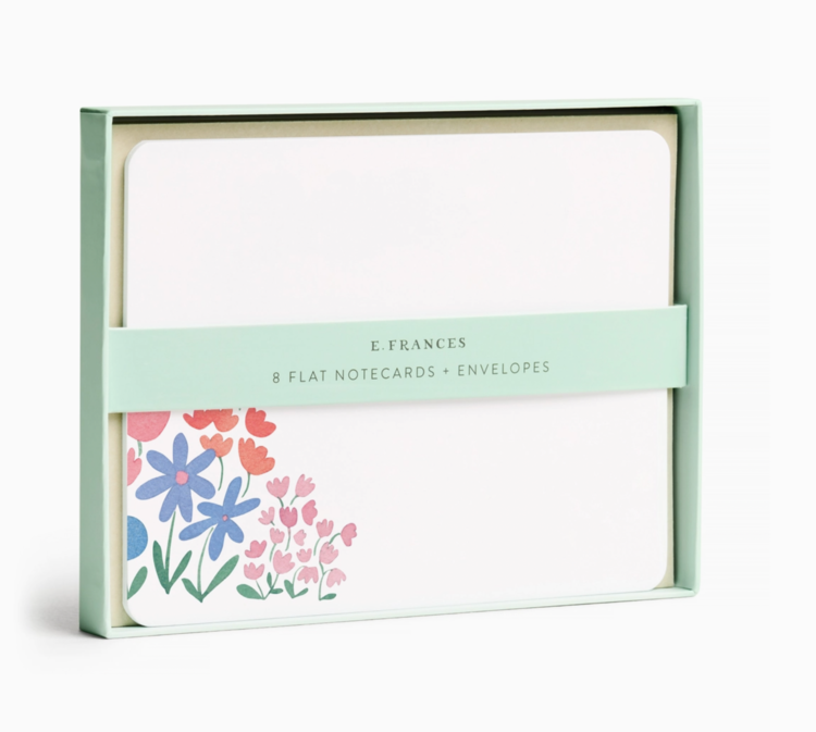 E. Frances Paper Studio Flower Patch Flat Notes