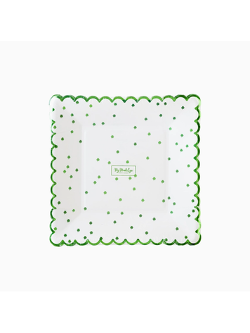 My Mind's Eye Little Shamrocks Paper Plate
