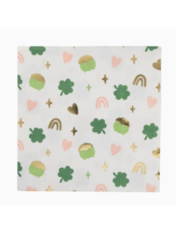 My Mind's Eye Lucky Charm Cocktail Napkin