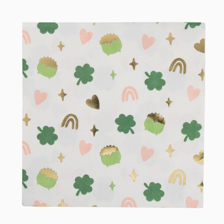 My Mind's Eye Lucky Charm Cocktail Napkin