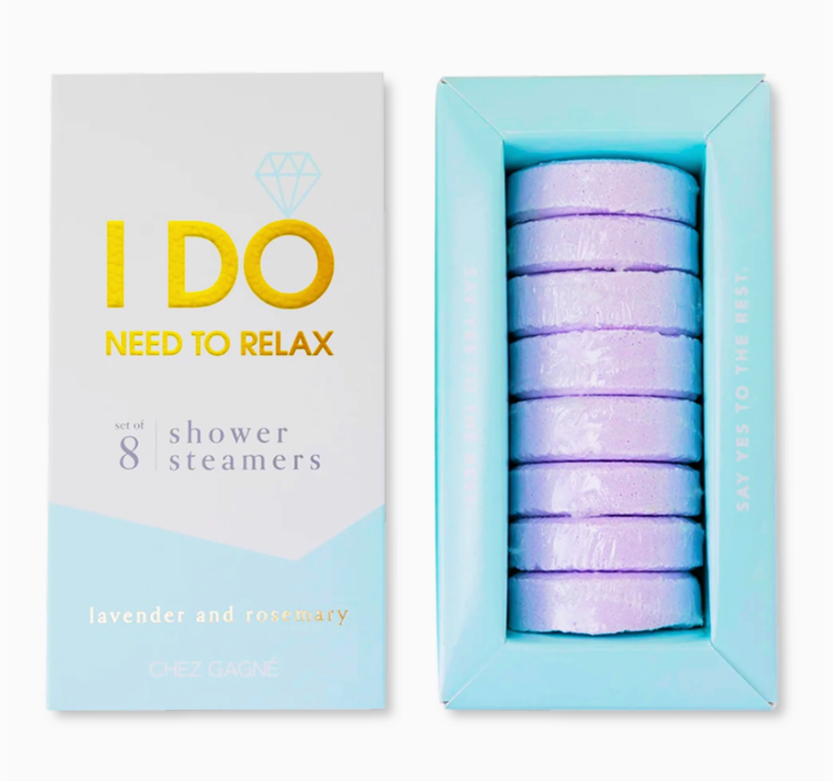 Chez Gagne Letterpress I DO Need To Relax Shower Steamers
