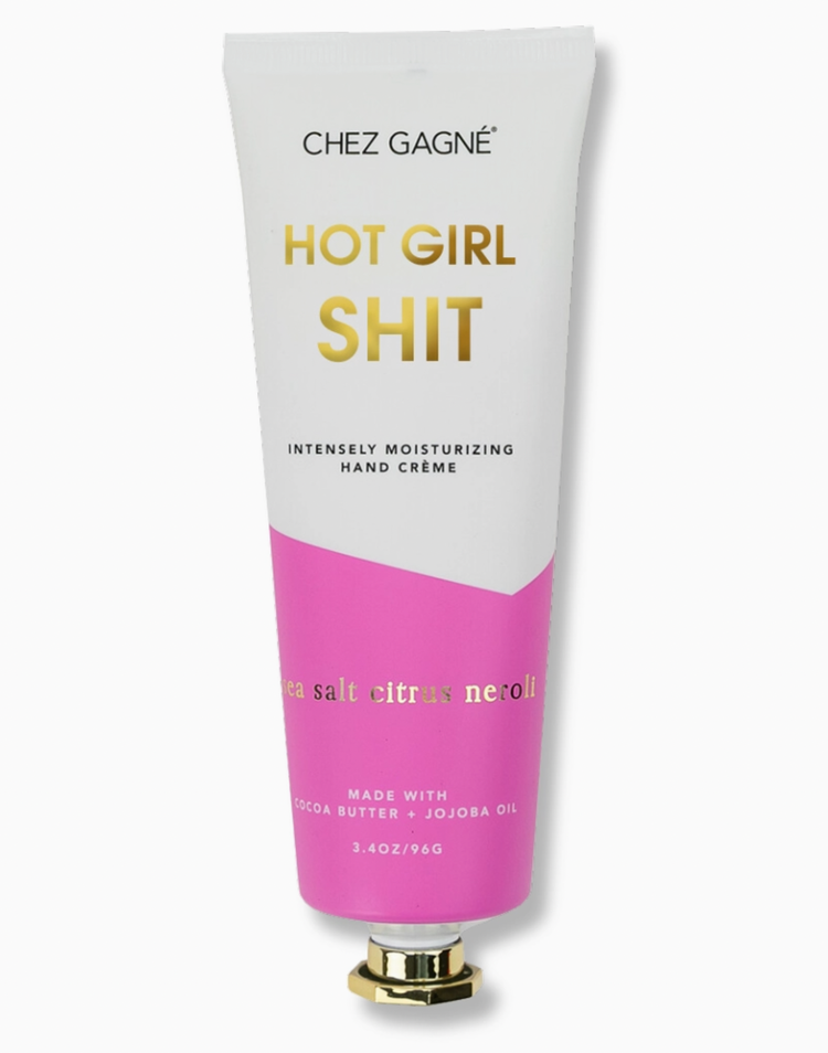 Chez Gagne Letterpress Hot Girl Shit Hand Creme