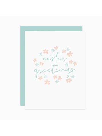 Missive Easter Greetings Floral