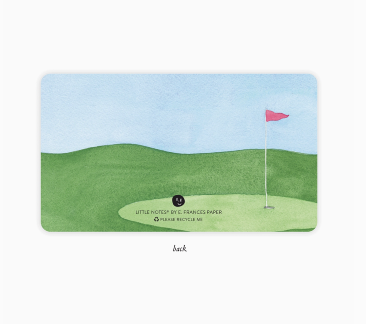 E. Frances Paper Studio Golf Tee Little Notes®