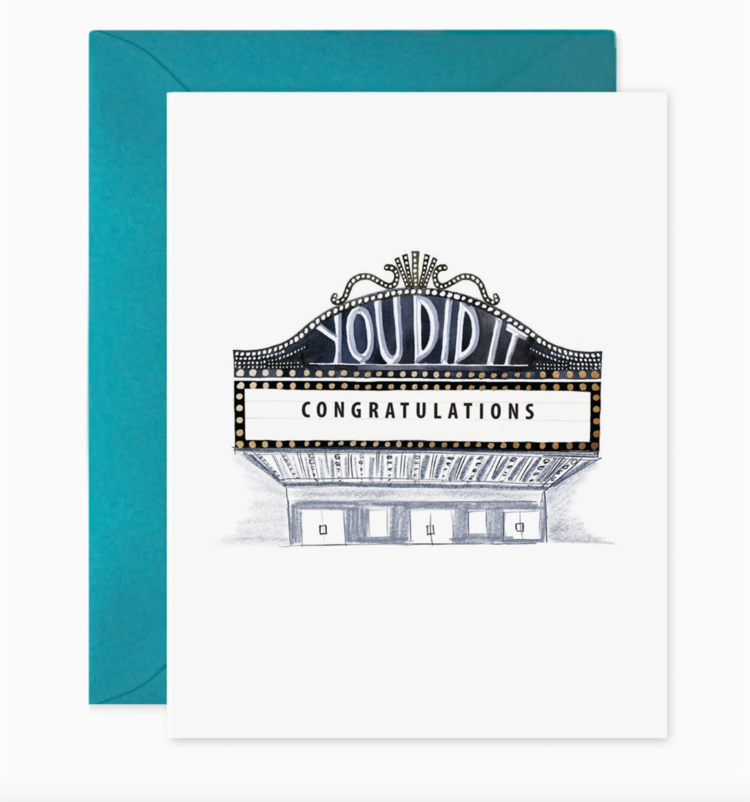 E. Frances Paper Studio Congrats Marquee