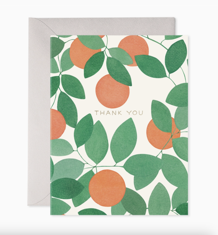 E. Frances Paper Studio Orange Grove Thank You Box Set