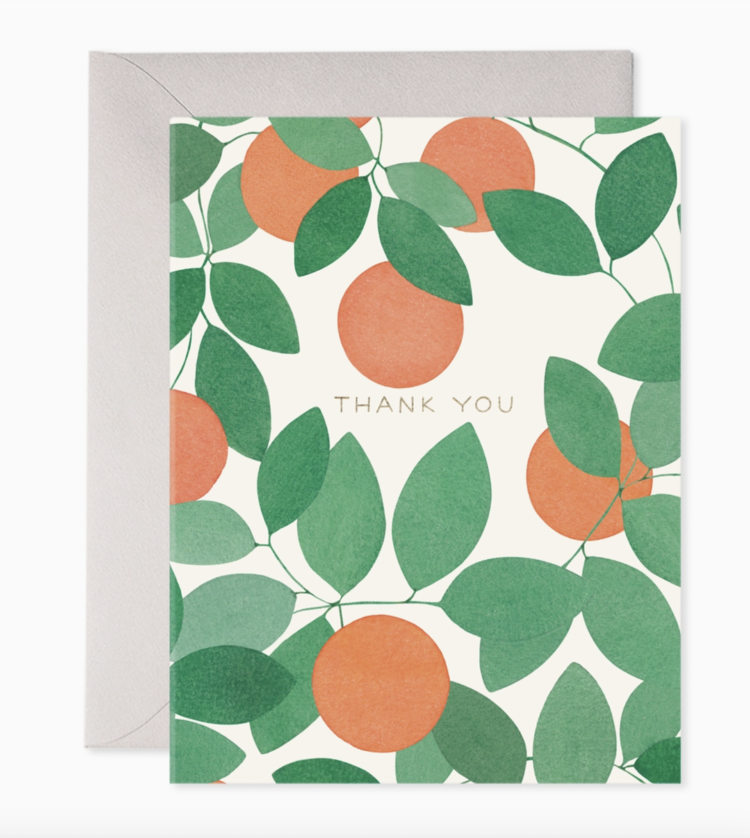 E. Frances Paper Studio Orange Grove Thank You Box Set