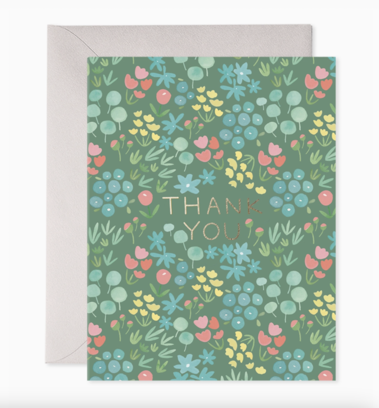 E. Frances Paper Studio Sage Meadow Thank You Box Set