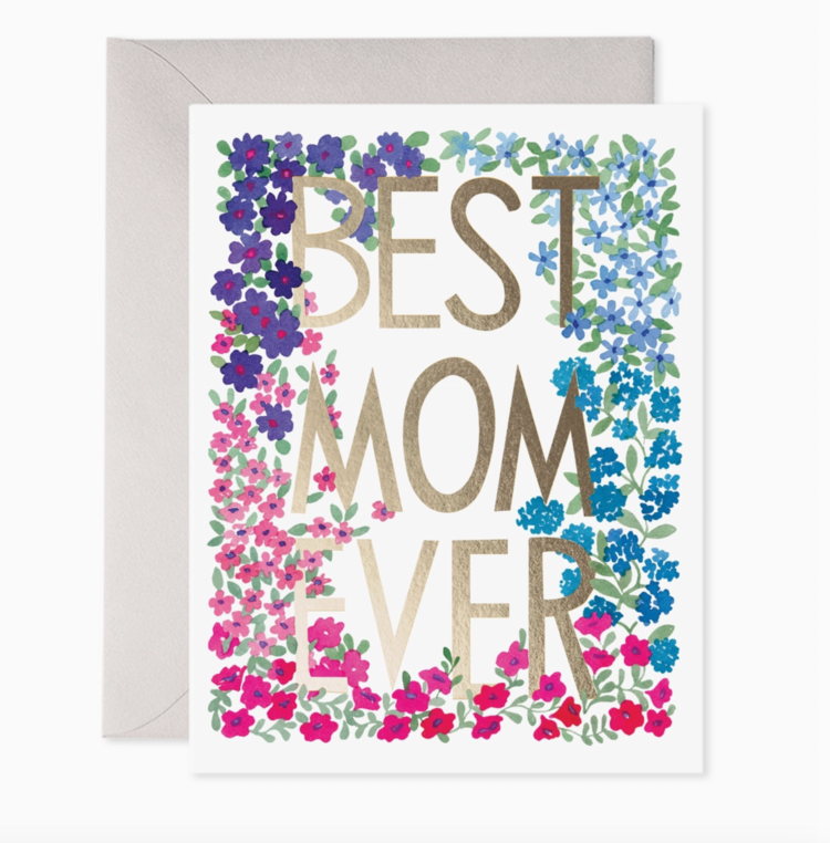E. Frances Paper Studio Best Mom Ever Flowers