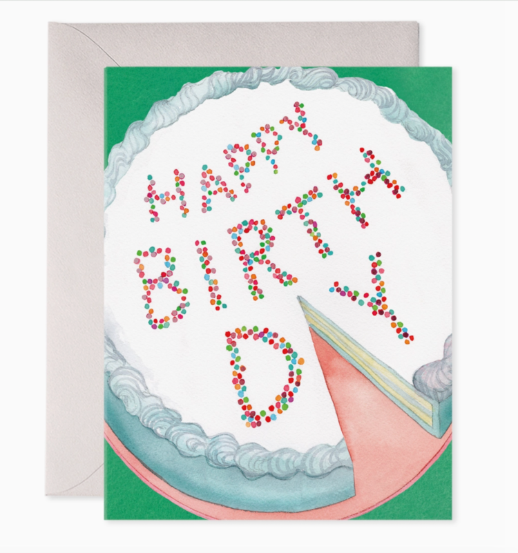 E. Frances Paper Studio Cake Slice