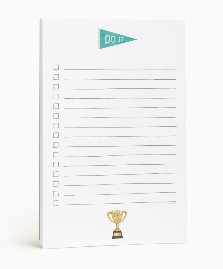E. Frances Paper Studio Do It Notepad – To-Do List with Checkboxes