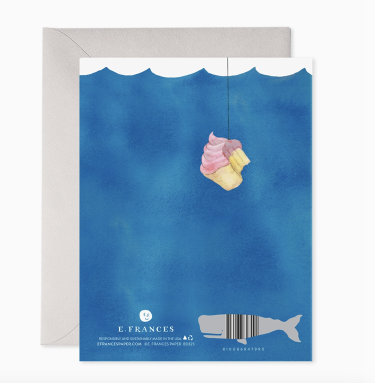 E. Frances Paper Studio Cupcake Bait Birthday