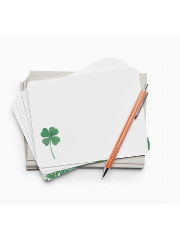 E. Frances Paper Studio Shamrock Flat Notes