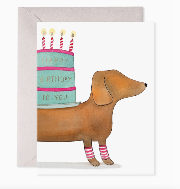 E. Frances Paper Studio Slinky Dog Birthday Wishes
