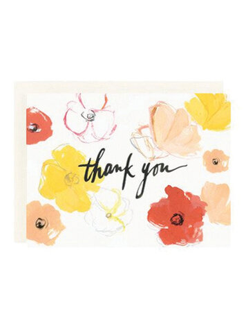 Our Heiday Poppies Thank You Not Set