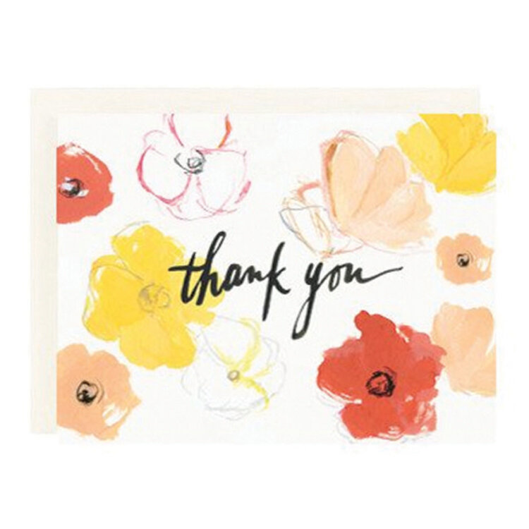 Our Heiday Poppies Thank You Not Set