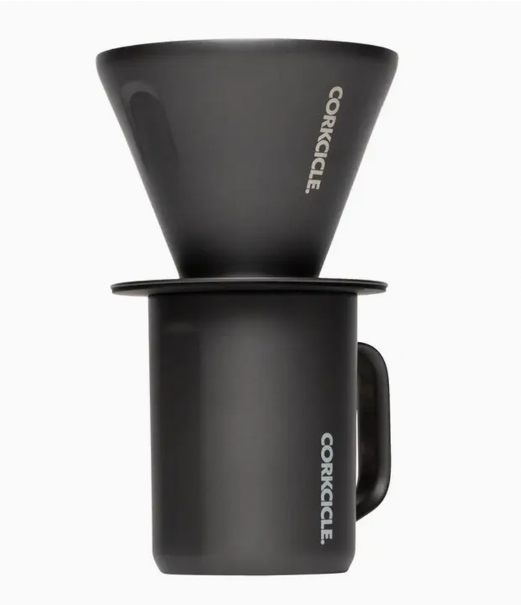 Corkcicle Ceramic Slate Coffee Pour-Over Kit