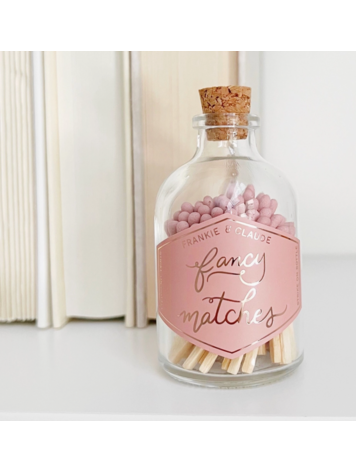 Frankie & Claude Matches in Glass Jar
