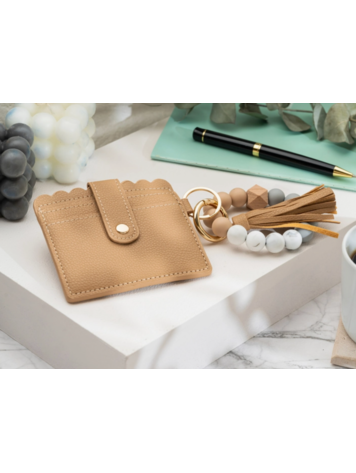 American Leather Goods Leather Keychain Wallet