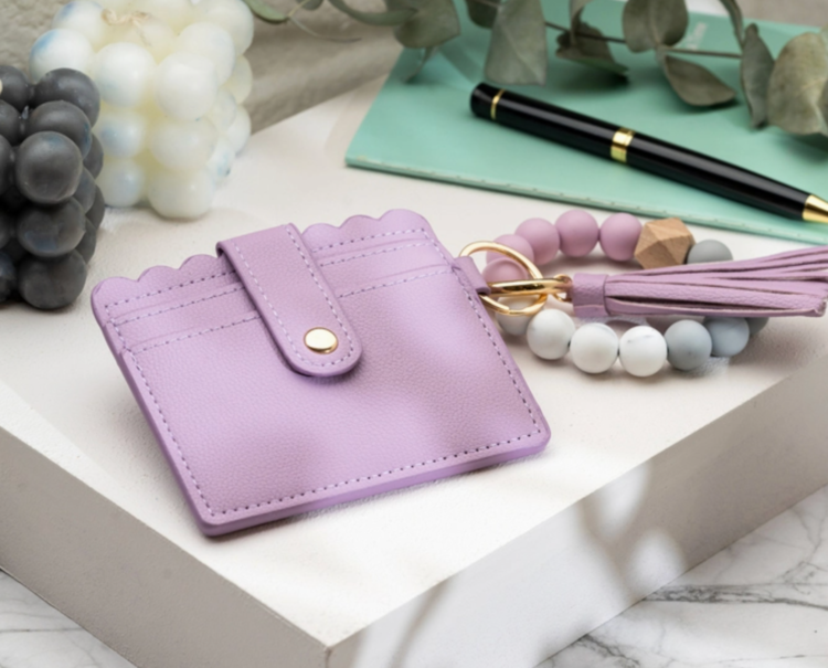 American Leather Goods Leather Keychain Wallet