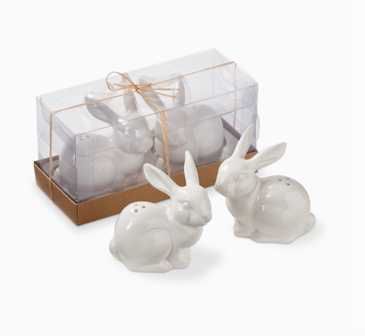 tag Bloom Blossom Bunny Salt & Pepper Set of 2