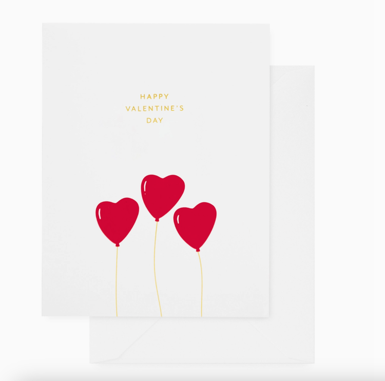 Sugar Paper Valentine Balloons