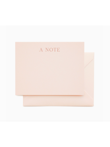 Sugar Paper A Note, Pink Note Set