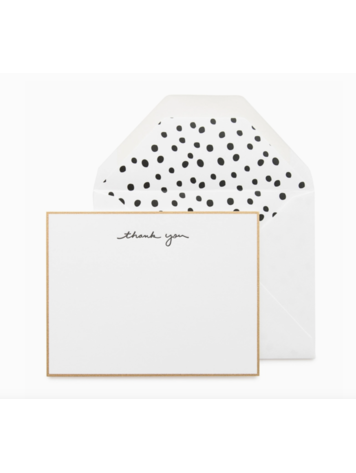 Sugar Paper Scatter Dot Thank You Note