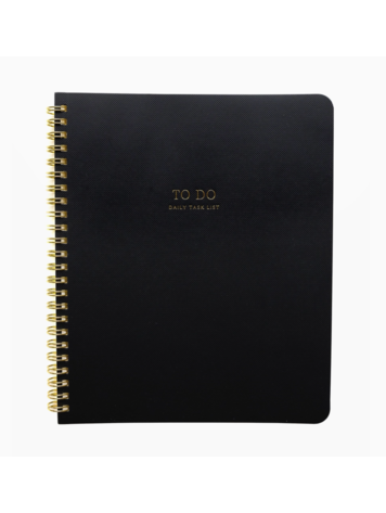 Sugar Paper To Do Notebook, Black