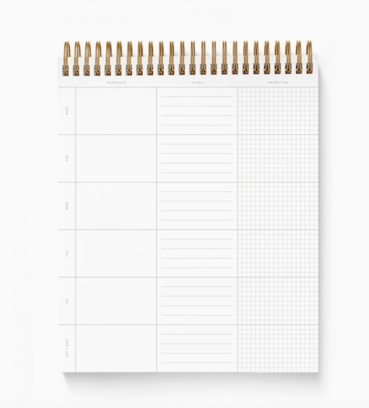 Smitten on Paper Velvet Planner Sage