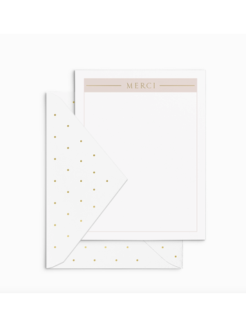 Smitten on Paper Merci Boxed Notes