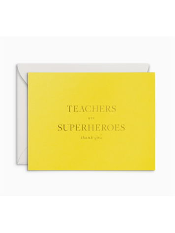 Smitten on Paper Teachers Are Superheroes