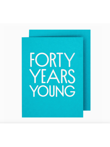 The Social Type 40 Years Young