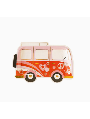 My Mind's Eye Luv Bus Paper Plate