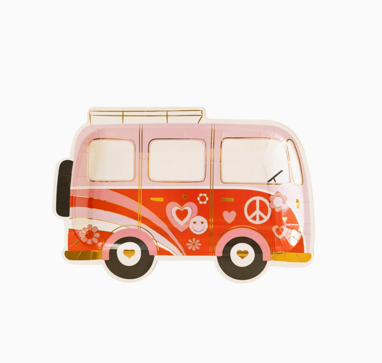 My Mind's Eye Luv Bus Paper Plate