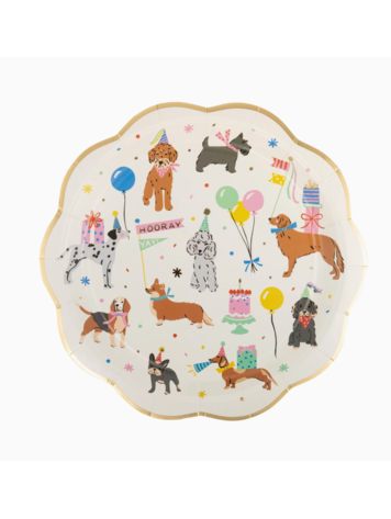 My Mind's Eye Dog Party Plate