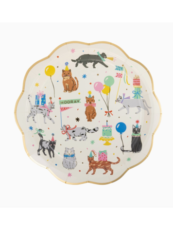 My Mind's Eye Cat Party Plate