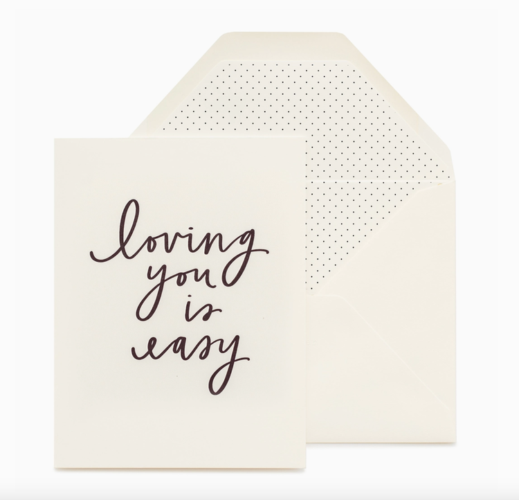 Sugar Paper Loving You Is Easy