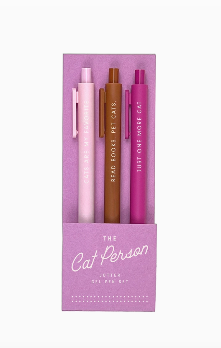 Ruff House Art The Cat Person Jotter Pens