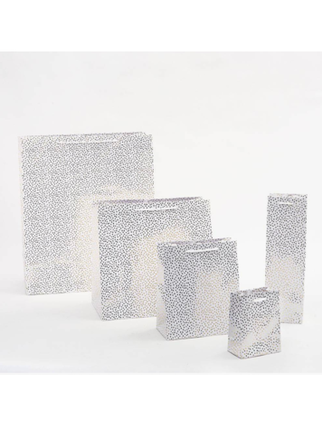 Paper Source Gold Foil Flurry Gift Bag, Small