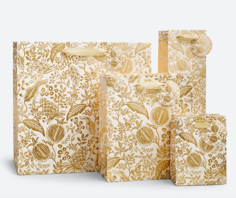 Rifle Paper Co. Pomegranate Medium Gift Bag