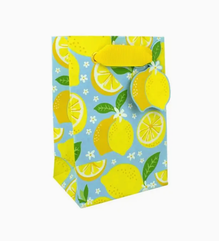 Vivid Wrap Ltd Lemons Small Gift Bag