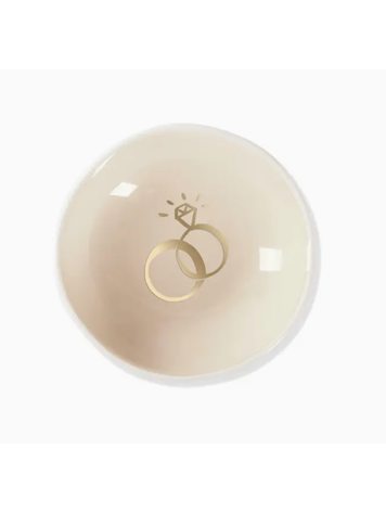 Fringe Studio Wedding Rings Ceramic Trinket Tray
